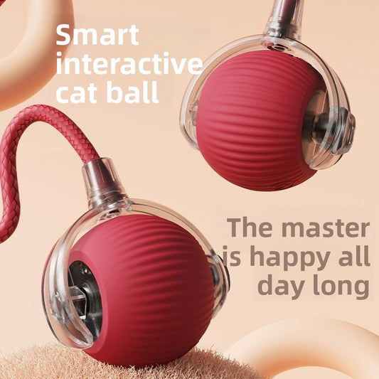 Automatic Rolling Cat Toy with Sound