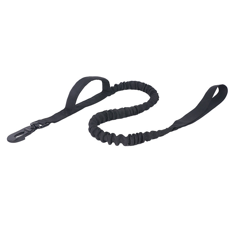 Tactical Camo Dog Collar & Bungee Leash Set