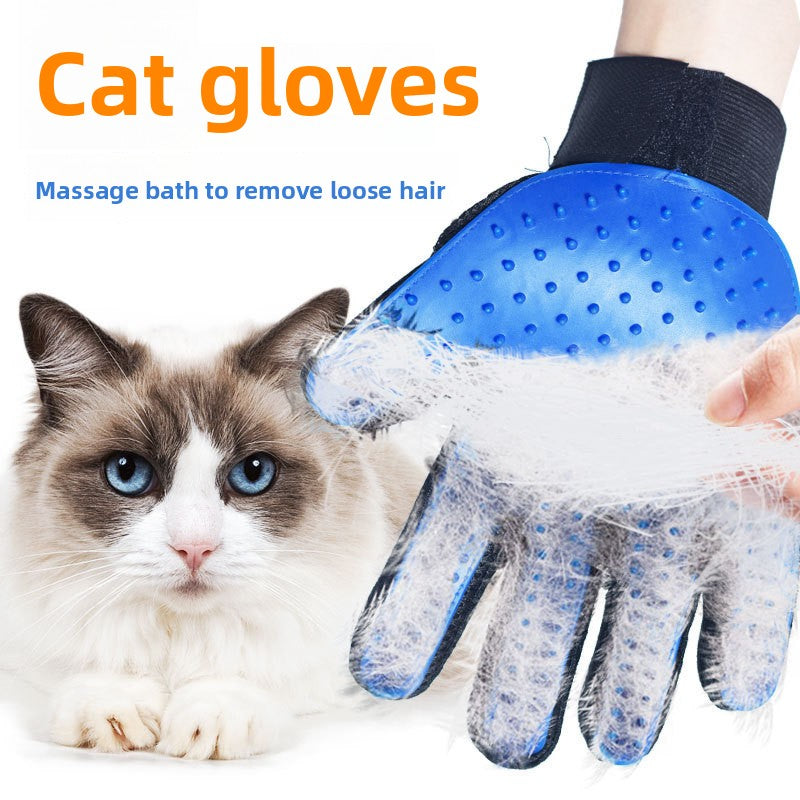 Cozy Critters Pet Store rubber bristle cat petting grooming glove