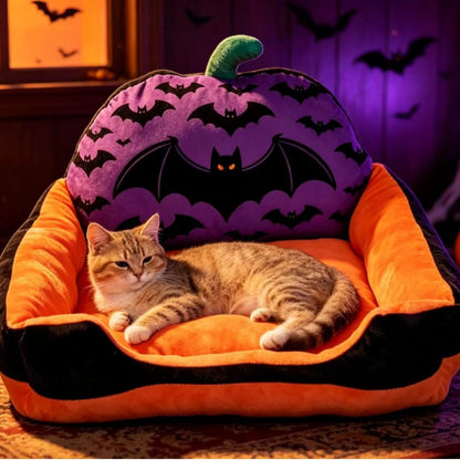 Cozy Critters Pet Store Halloween-themed cat dog sofa bed