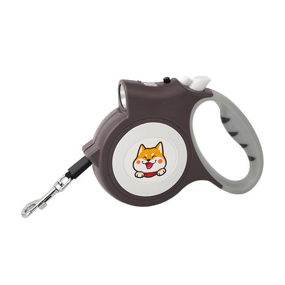 Automatic Retractable LED Pet Leash - 16ft