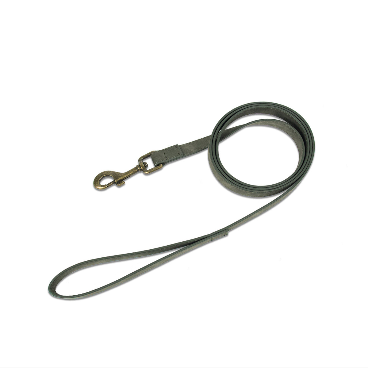 Retro Leather Dog Collar & Leash Set