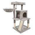 GOOPAWS 53-in Faux Fur Top Perch Cat Tree & Condo