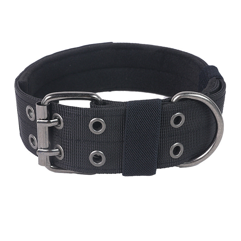 Tactical Camo Dog Collar & Bungee Leash Set