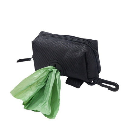 Pet Waste Bag Dispenser Pouch with Zipper Closure