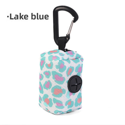 Pet Waste Bag Dispenser Pouch with Zipper Closure