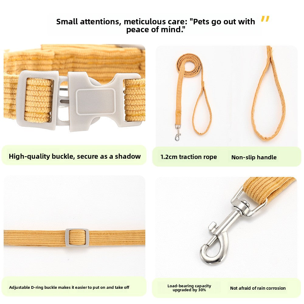 Adjustable Pet Vest Harness with Leash
