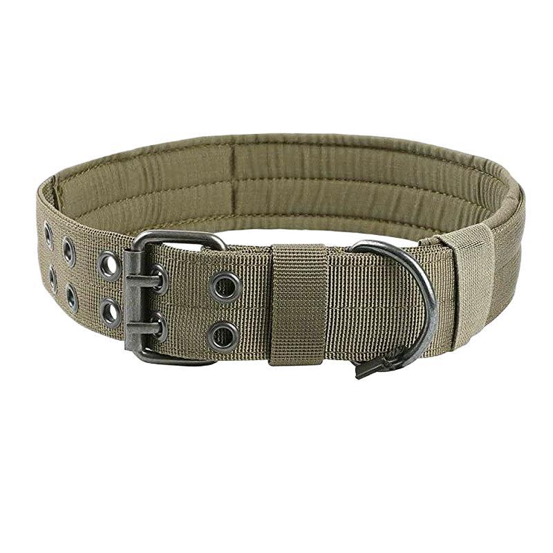 Tactical Camo Dog Collar & Bungee Leash Set