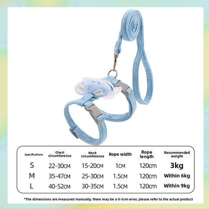 Adjustable Pet Vest Harness with Leash