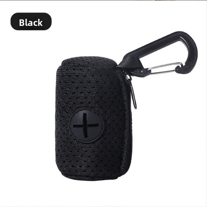 Pet Waste Bag Dispenser Pouch with Zipper Closure