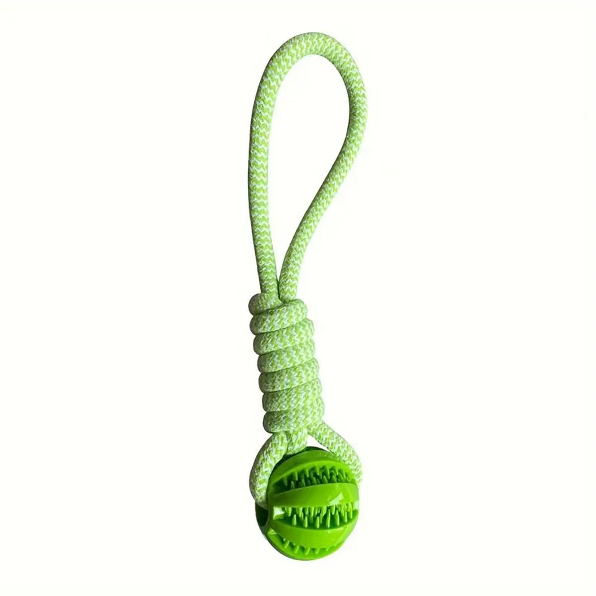 Pet Chew Toy with Rope and Treat Dispenser