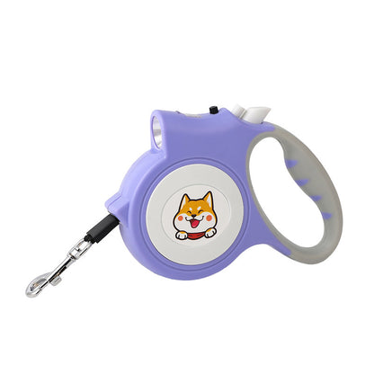 Automatic Retractable LED Pet Leash - 16ft