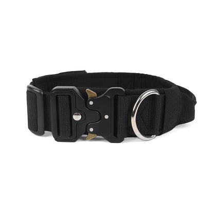 Tactical Dog Collar with Reflective Strips