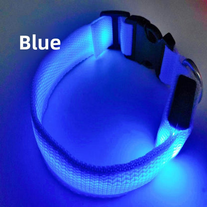 USB Rechargeable Luminous Pet Collar