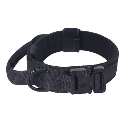 Tactical Camo Dog Collar & Bungee Leash Set