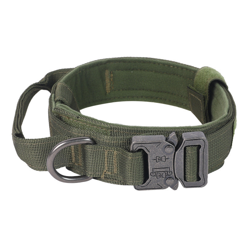 Tactical Camo Dog Collar & Bungee Leash Set