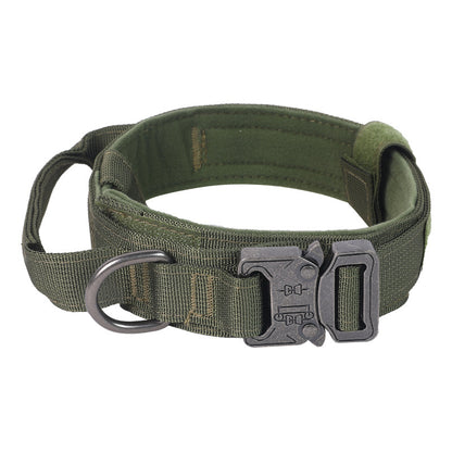 Tactical Camo Dog Collar & Bungee Leash Set