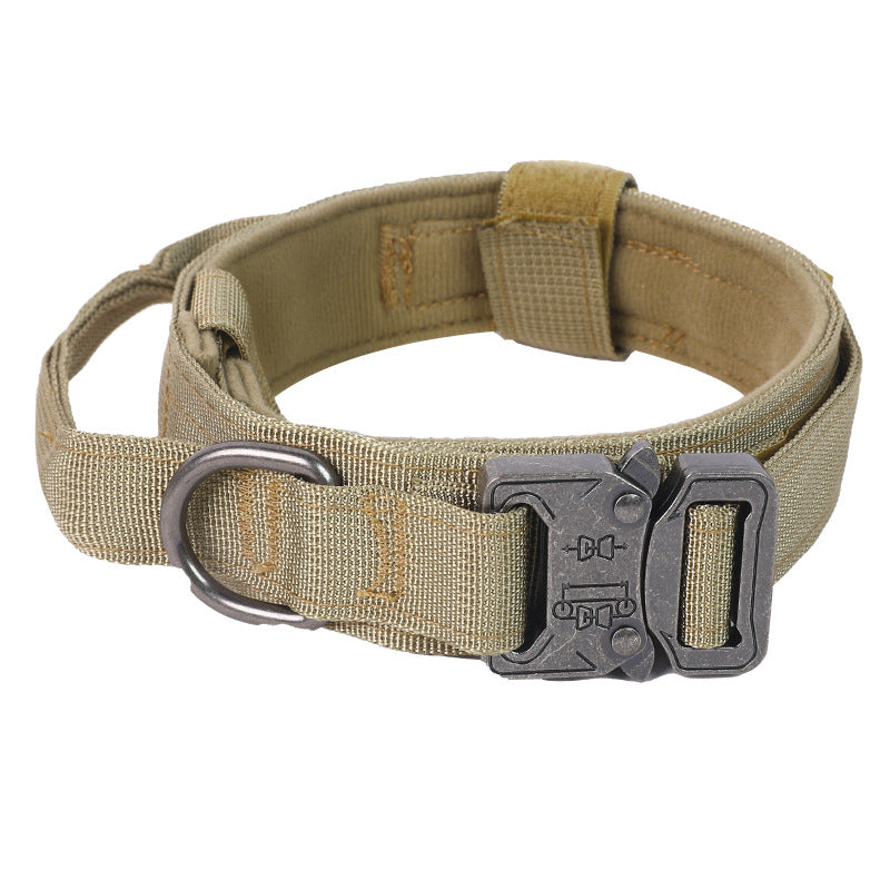 Tactical Camo Dog Collar & Bungee Leash Set