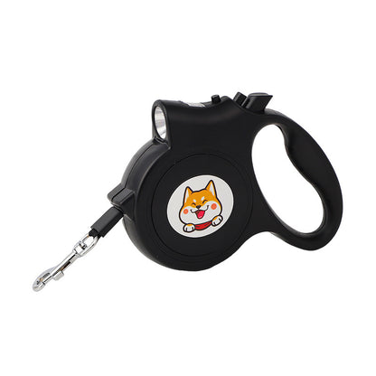 Automatic Retractable LED Pet Leash - 16ft