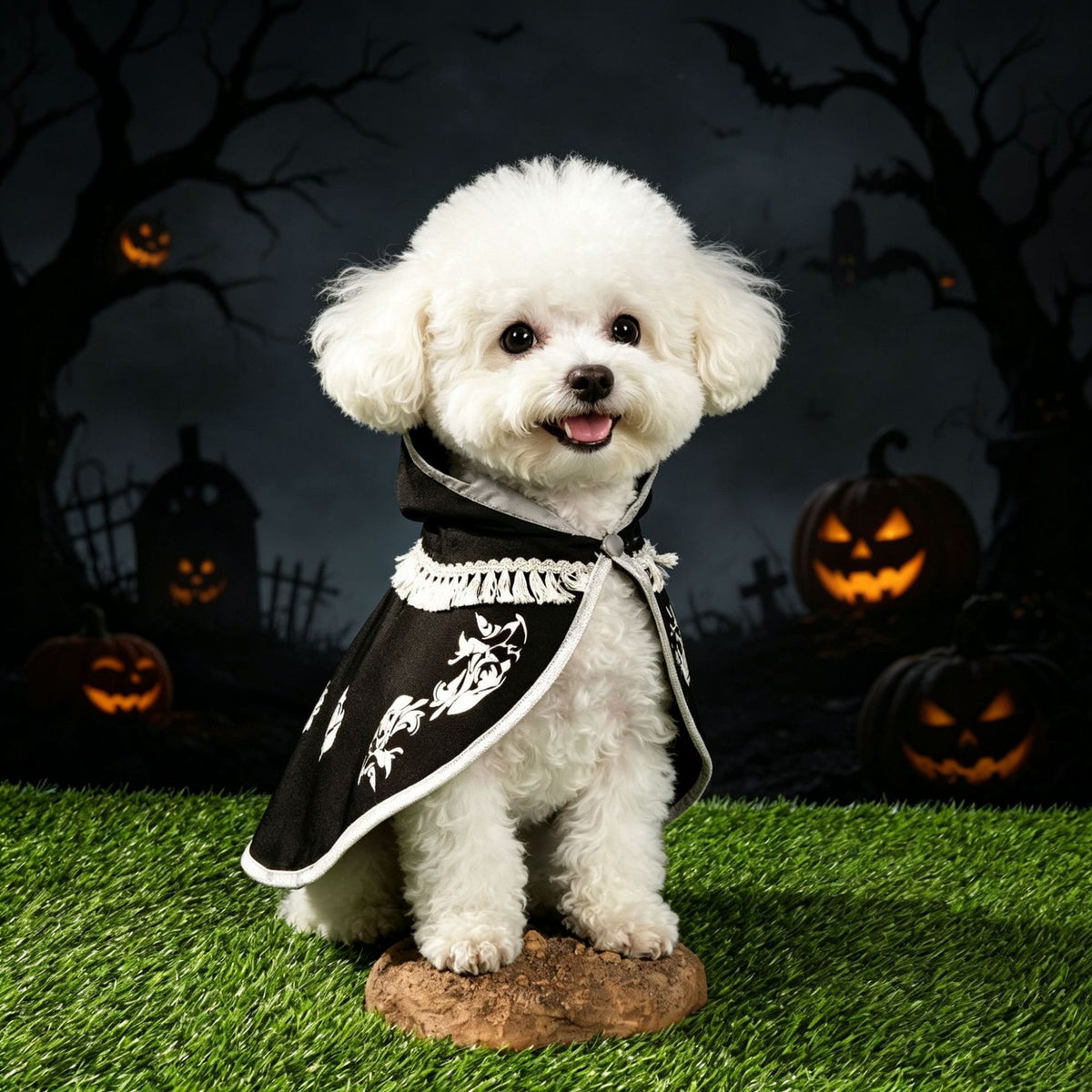 Pet clothing Halloween cape