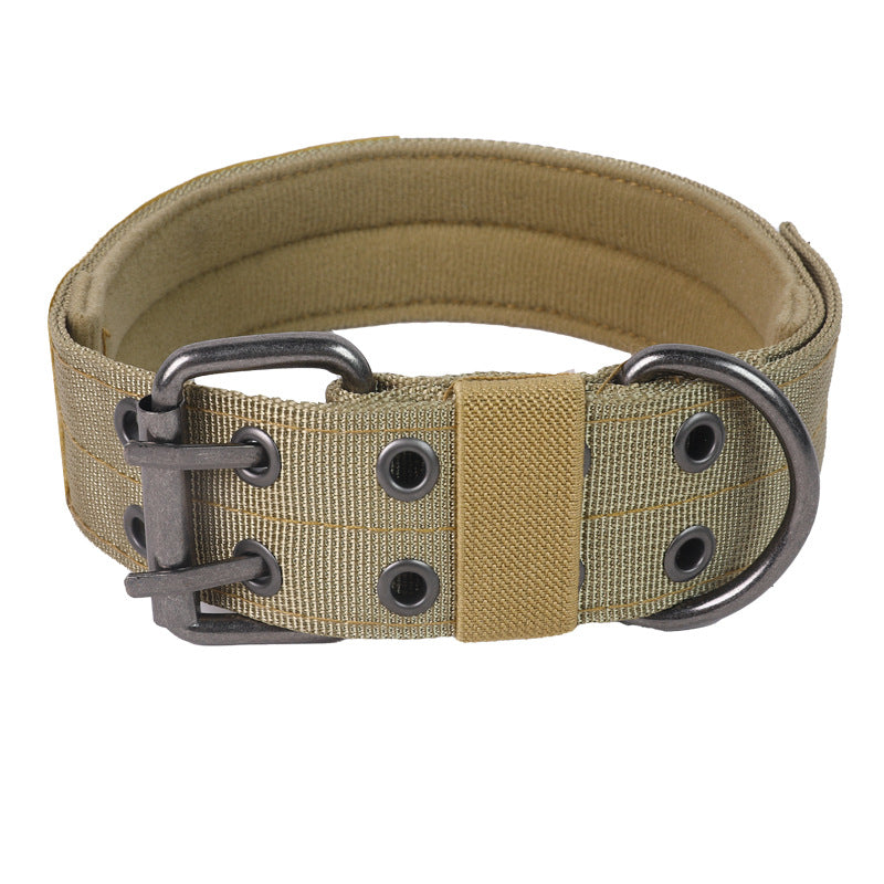 Tactical Camo Dog Collar & Bungee Leash Set