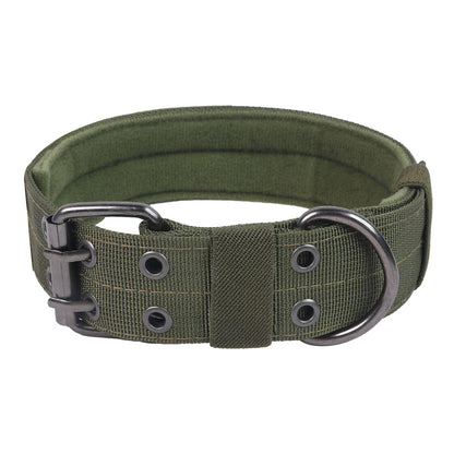Tactical Camo Dog Collar & Bungee Leash Set