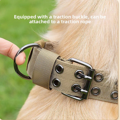 Tactical Camo Dog Collar & Bungee Leash Set
