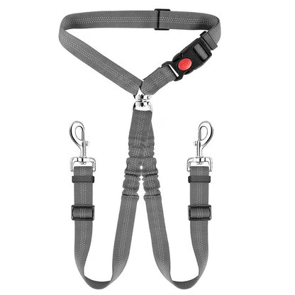 Adjustable Dog Car Safety Harness Leash