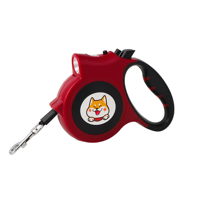Automatic Retractable LED Pet Leash - 16ft