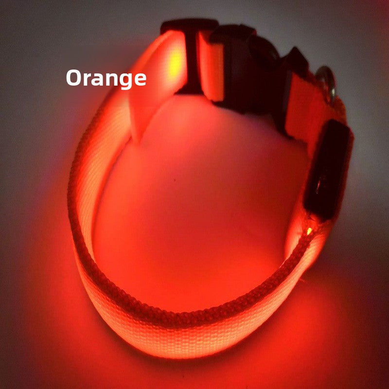 USB Rechargeable Luminous Pet Collar