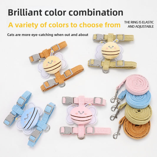 Adjustable Pet Vest Harness with Leash