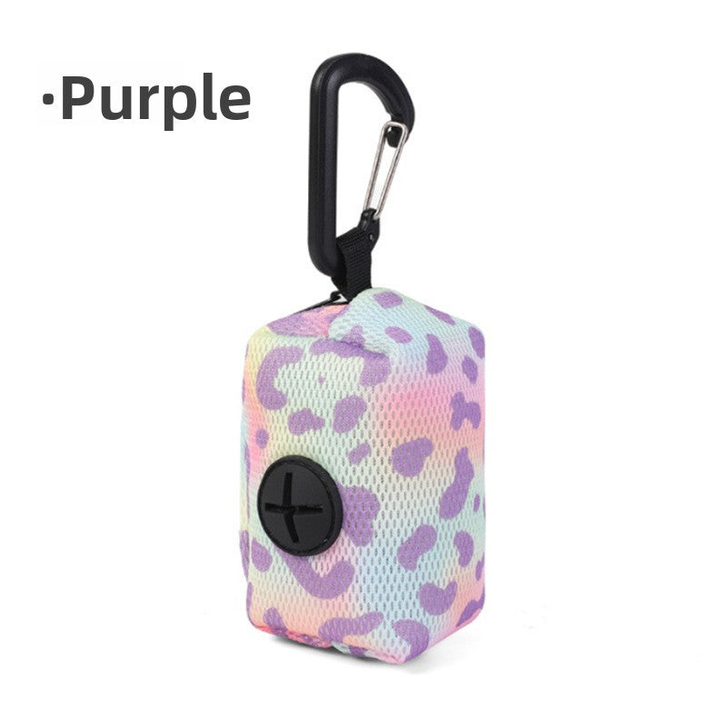 Pet Waste Bag Dispenser Pouch with Zipper Closure