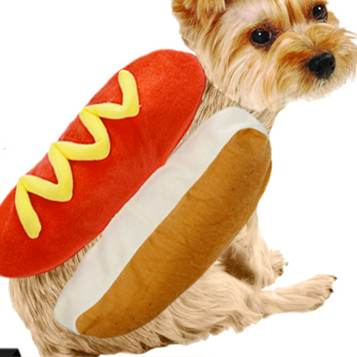 Cozy Critters Pet Store Halloween burger-cat costume for pets