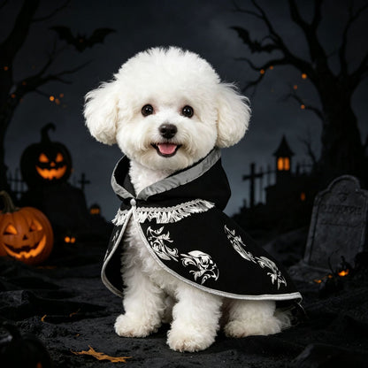 Pet clothing Halloween cape
