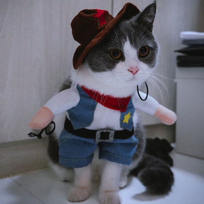 Pet Costume 3D Transformation Outfit