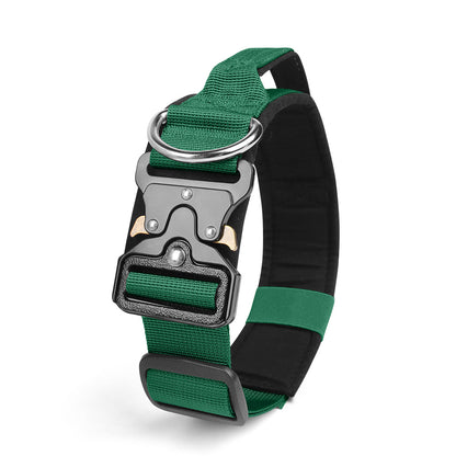 Tactical Dog Collar with Reflective Strips