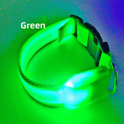 USB Rechargeable Luminous Pet Collar
