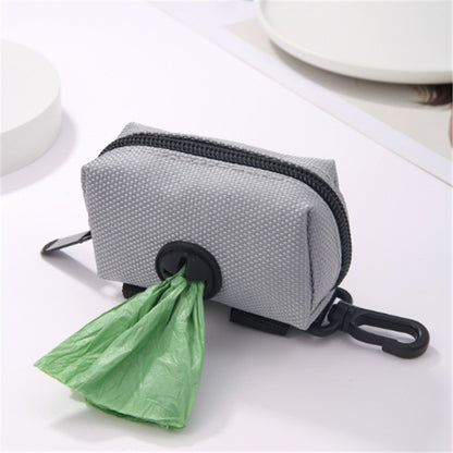 Pet Waste Bag Dispenser Pouch with Zipper Closure