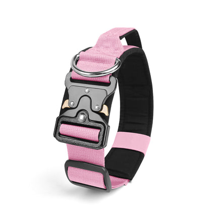 Tactical Dog Collar with Reflective Strips